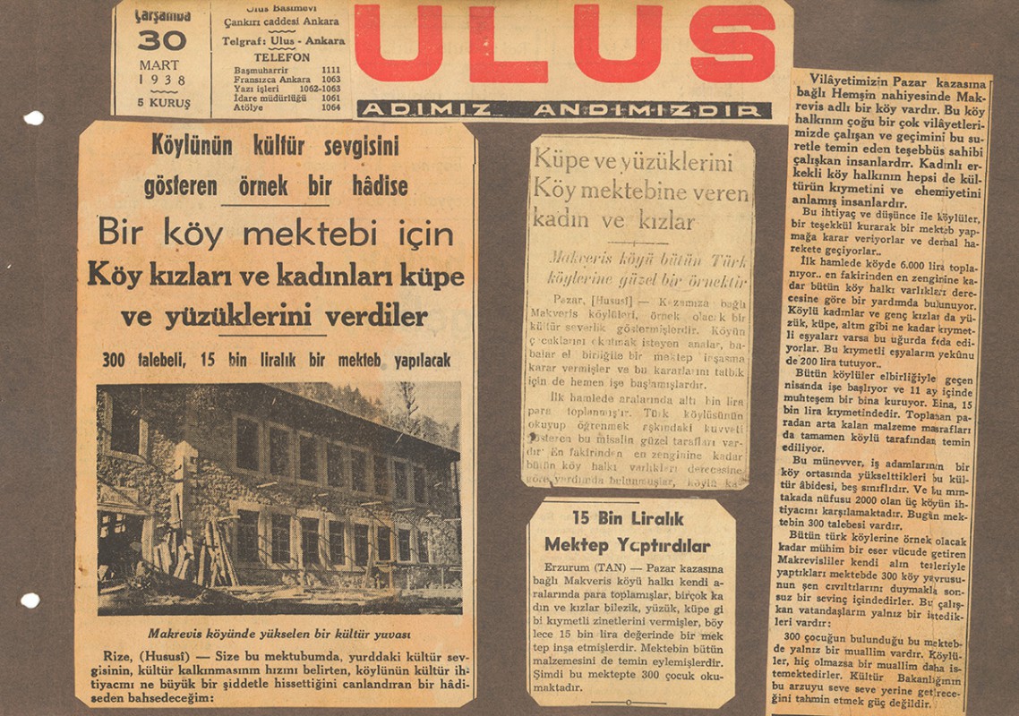Taşmektep Otel tarihi bina cephesi